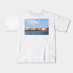 Colorful Houses of Willemstad, Curacao Kids T-Shirt